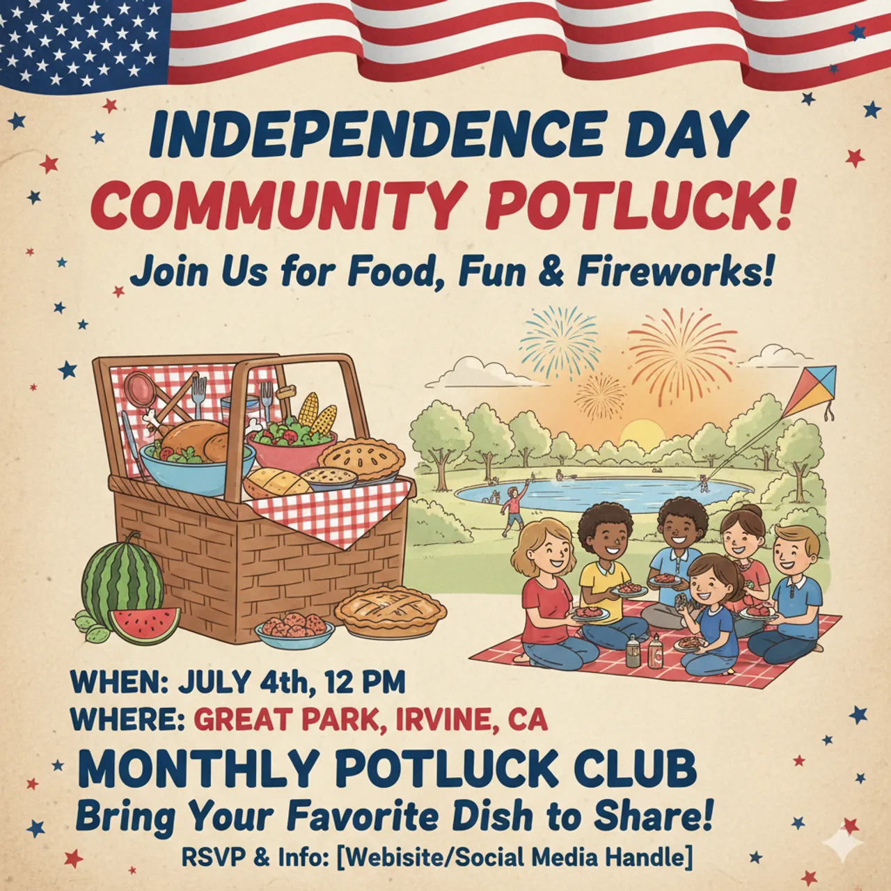 Independence Day Community Potluck